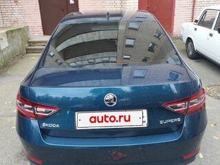 2017 Skoda Superb III, синий, 2700000 рублей, вид 2