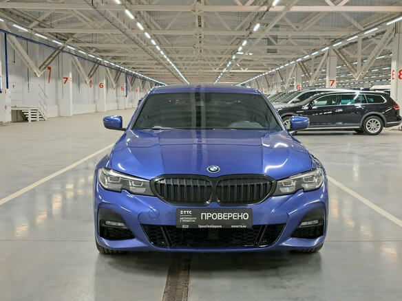 2019 BMW 3 серии 320d xDrive VII (G2x), синий, 2790000 рублей - вид 1