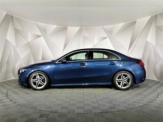 2019 Mercedes-Benz A-Класс 200 IV (W177), синий, 2135150 рублей, вид 5