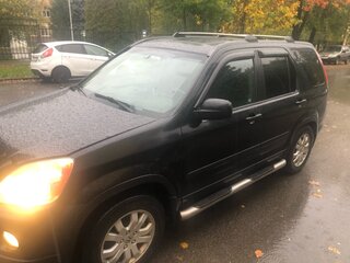 2005 Honda CR-V II Рестайлинг, чёрный, 900000 рублей, вид 4
