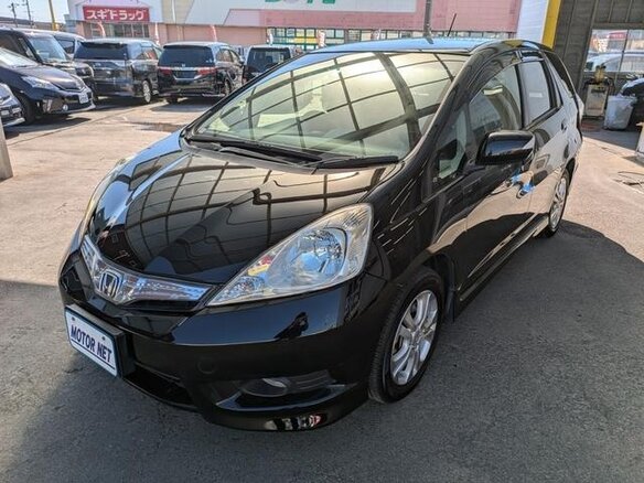 2015 Honda Fit Shuttle I Рестайлинг, чёрный, 705000 рублей