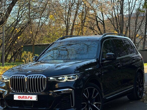 2022 BMW X7 40d I (G07), синий, 7800000 рублей