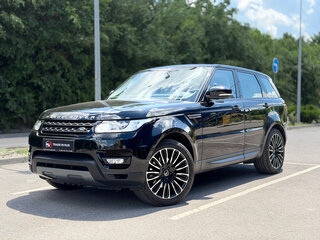 2017 Land Rover Range Rover Sport II, чёрный, 3900000 рублей, вид 4