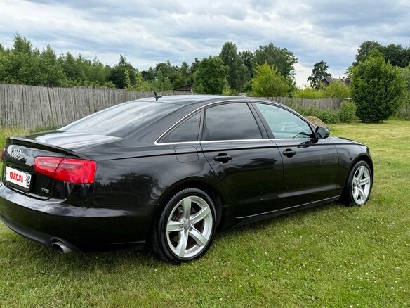2014 Audi A6 IV (C7), чёрный, 1750000 рублей - вид 2