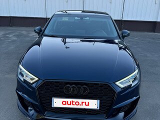 2016 Audi A3 III (8V) Рестайлинг, синий, 1390000 рублей, вид 1
