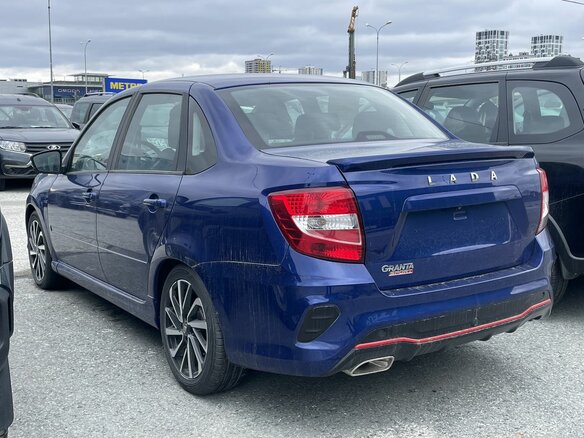 2025 Lada (ВАЗ) Granta Sport I Рестайлинг, синий, 1657000 рублей - вид 6