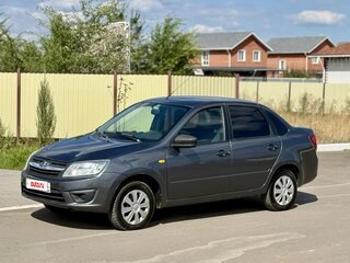 2017 Lada (ВАЗ) Granta I, серебристый, 375000 рублей, вид 1