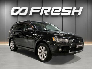 2011 Mitsubishi Outlander II Рестайлинг, чёрный, 1300000 рублей, вид 1