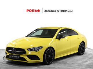 2019 Mercedes-Benz CLA 200 II (C118, X118), жёлтый, 2890000 рублей, вид 1