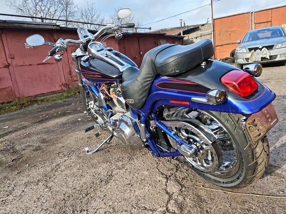 2004 Harley-Davidson CVO Limited, синий, 1199000 рублей - вид 11