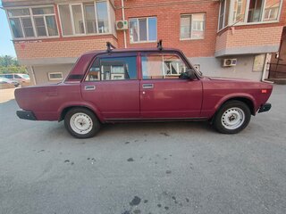 2002 Lada (ВАЗ) 2107, пурпурный, 90000 рублей, вид 5