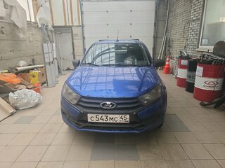 2020 Lada (ВАЗ) Granta I Рестайлинг, синий, 450000 рублей, вид 1