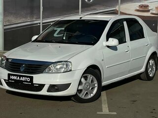 2013 Renault Logan I Рестайлинг, белый, 480000 рублей, вид 4