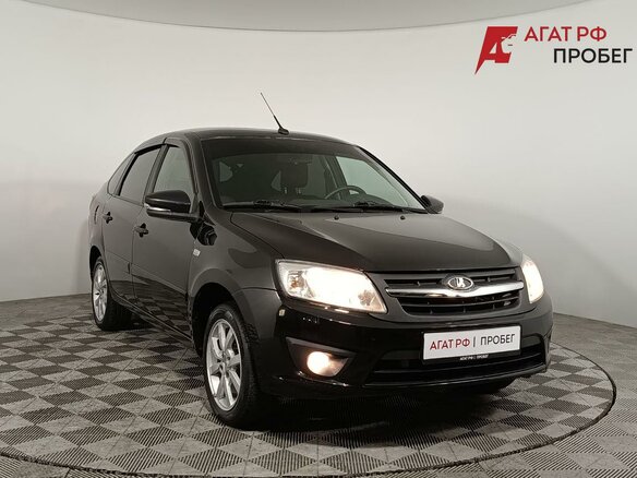 2015 Lada (ВАЗ) Granta I, чёрный, 540000 рублей