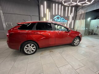 2021 Lada (ВАЗ) Vesta SW I, красный, 1050000 рублей, вид 4