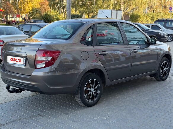 2018 Lada (ВАЗ) Granta I Рестайлинг, коричневый, 495000 рублей - вид 1