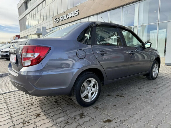 2022 Lada (ВАЗ) Granta I Рестайлинг, серый - вид 15