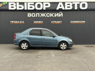 2011 Renault Logan I Рестайлинг, синий, 420000 рублей, вид 3
