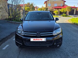 2012 Volkswagen Touareg II, чёрный, 1750000 рублей, вид 2