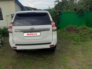 2017 Toyota Land Cruiser Prado 150 Series Рестайлинг 1, белый, 4100000 рублей, вид 5