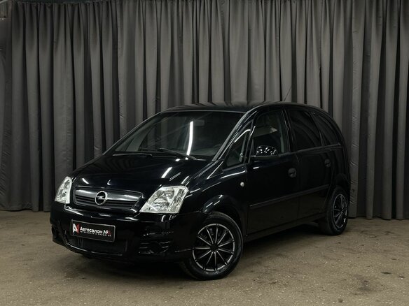 2008 Opel Meriva A Рестайлинг, чёрный, 399999 рублей