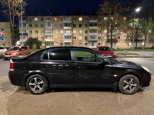 2008 Opel Vectra C Рестайлинг, чёрный - вид 1