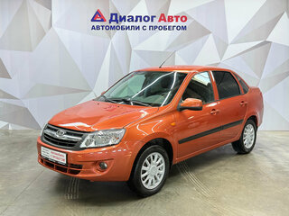 2014 Lada (ВАЗ) Granta I, оранжевый, 399000 рублей, вид 1