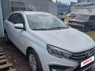 2024 Lada (ВАЗ) Vesta SW I Рестайлинг (NG), белый, 1360000 рублей, вид 3
