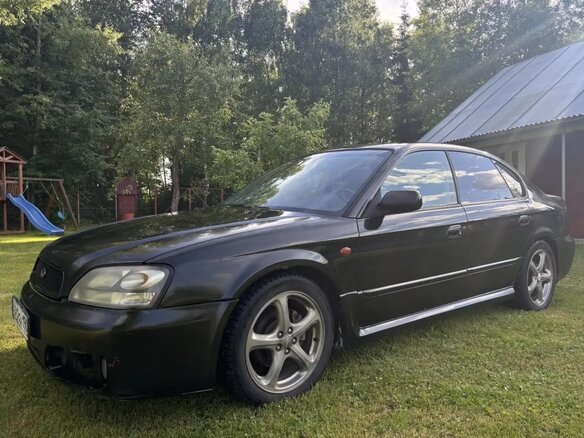 2002 Subaru Legacy III, чёрный, 430000 рублей - вид 1