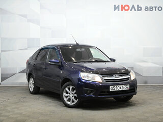 2015 Lada (ВАЗ) Granta I, синий, 350000 рублей, вид 2