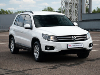 2012 Volkswagen Tiguan I Рестайлинг, белый, 1218000 рублей, вид 3