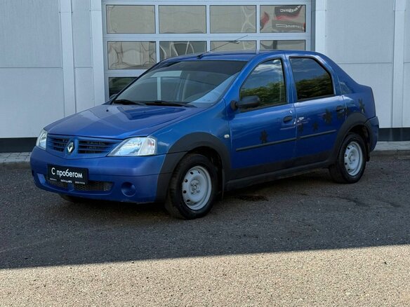 2006 Renault Logan I, синий