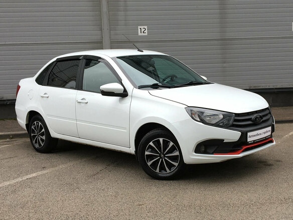 2023 Lada (ВАЗ) Granta I Рестайлинг, белый, 589000 рублей - вид 2