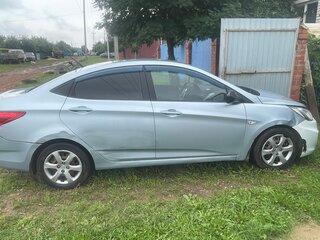 2011 Hyundai Solaris I, голубой, 411000 рублей, вид 2