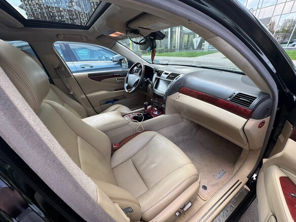 2007 Lexus LS 460 IV, чёрный, 1490000 рублей - вид 11