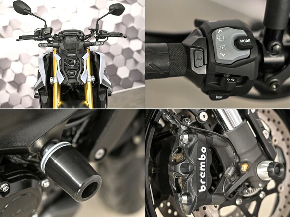 2022 Suzuki GSX-S 1000, серый, 1099000 рублей - вид 9