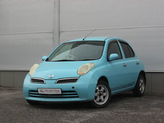 2008 Nissan March III (K12), голубой, 397000 рублей, вид 1