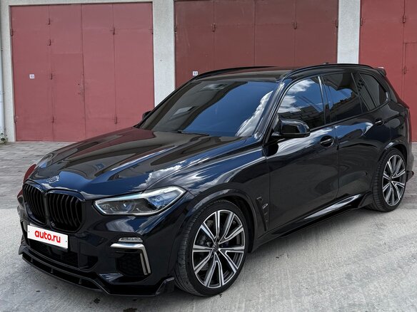 2019 BMW X5 M50d IV (G05/G18), чёрный, 8250000 рублей