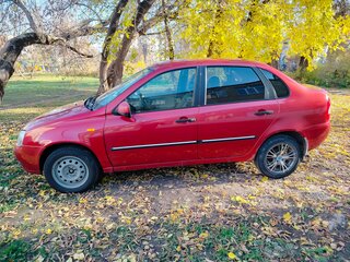 2010 Lada (ВАЗ) Kalina I, красный, 210000 рублей, вид 4