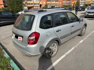 2016 Lada (ВАЗ) Kalina Cross II, серебристый, 280000 рублей, вид 4