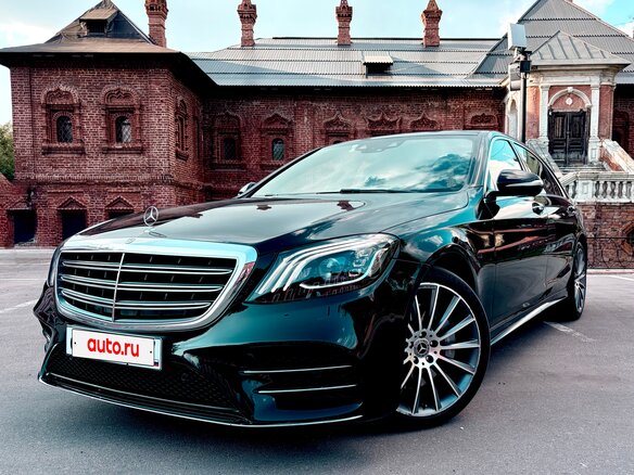 2018 Mercedes-Benz S-Класс 350 d Long VI (W222, C217) Рестайлинг, чёрный, 5250000 рублей