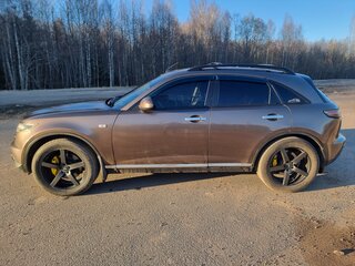 2007 Infiniti FX35 I (S50) Рестайлинг, коричневый, 1000000 рублей, вид 5