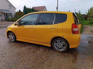 2008 Honda Jazz I Рестайлинг, жёлтый, 540000 рублей, вид 2