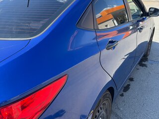 2012 Hyundai Solaris I, синий, 680000 рублей, вид 5