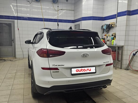 2020 Hyundai Tucson III Рестайлинг, белый - вид 3