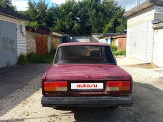 2004 Lada (ВАЗ) 2107, пурпурный, 80000 рублей, вид 4