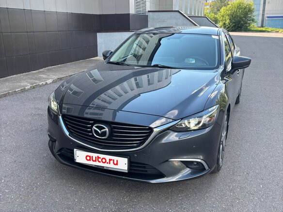 2018 Mazda 6 III (GJ) Рестайлинг, серый, 2150000 рублей - вид 8
