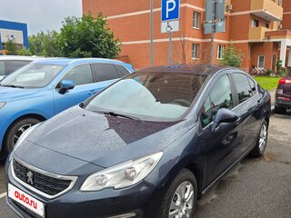 2017 Peugeot 408 I Рестайлинг, синий, 960000 рублей, вид 1