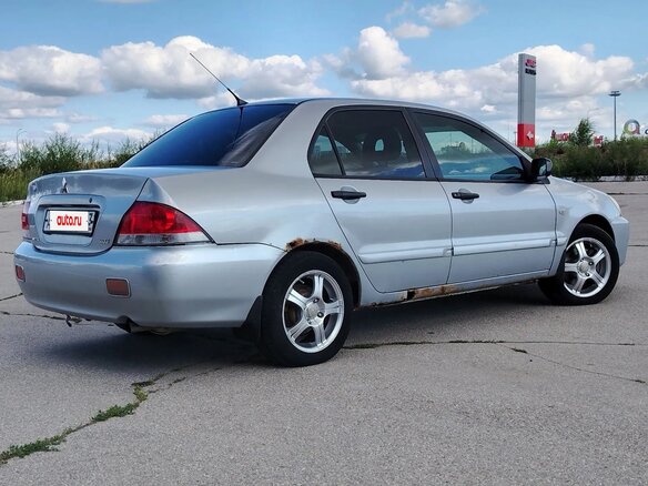 2006 Mitsubishi Lancer IX Рестайлинг, серебристый, 199999 рублей - вид 3