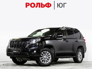 2015 Toyota Land Cruiser Prado 6-speed 150 Series Рестайлинг 1, чёрный, 4188000 рублей, вид 1